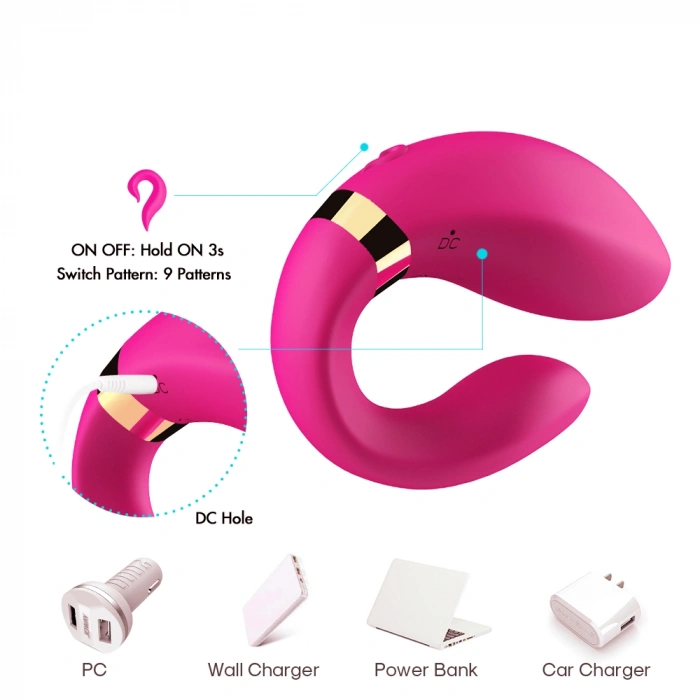 Crescent Kablosuz Kumandalı Çift Vibratörü