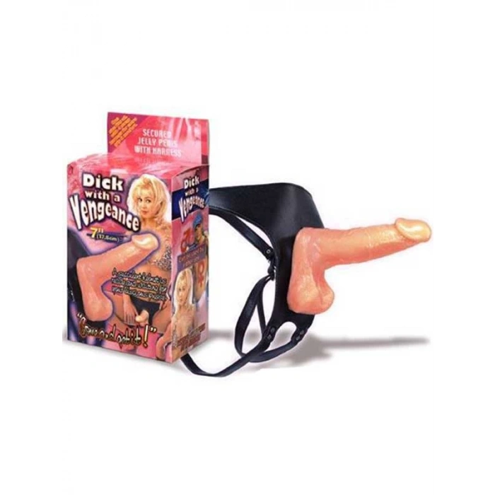 Dick with a Vengeance Belden Bağlamalı Protez Penis