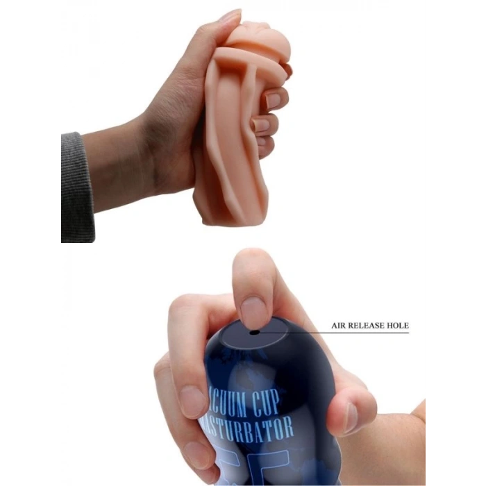 Eskişehir Erotik Shop 18 cm Gerçekçi Doku Realistik Suni Vajina Mastürbatör