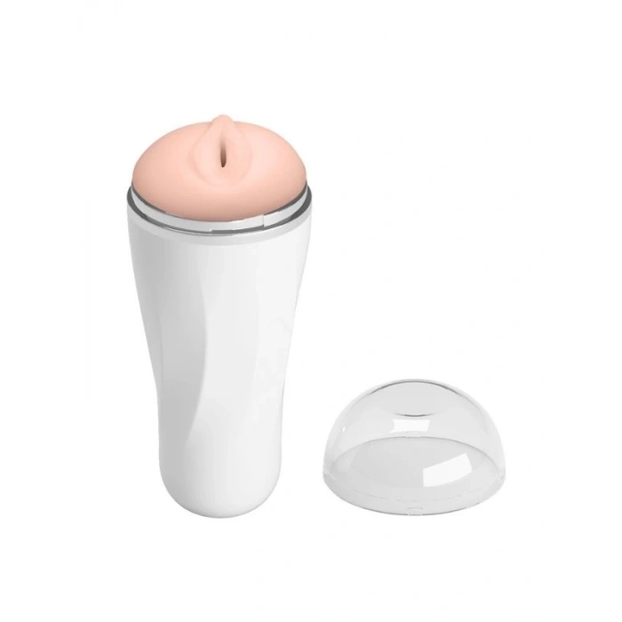 18,5 cm Gerçekçi Vajina Mastürbatör – Realistik Doku, Kompakt Elde Kullanım, Soft TPE