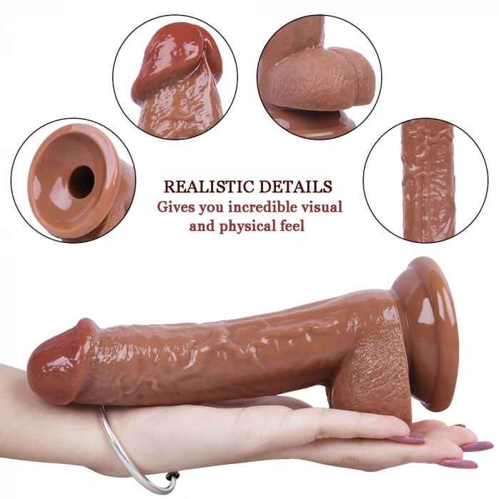 Eskişehir Erotik Shop 19CM Gerçekçi Dildo Yapay Penis