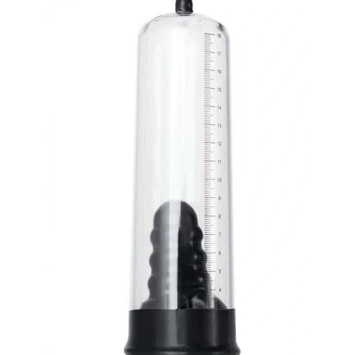 Eskişehir Erotik Shop 3 halkalı Penis Pompası PVC Şeffaf 20,5 cm