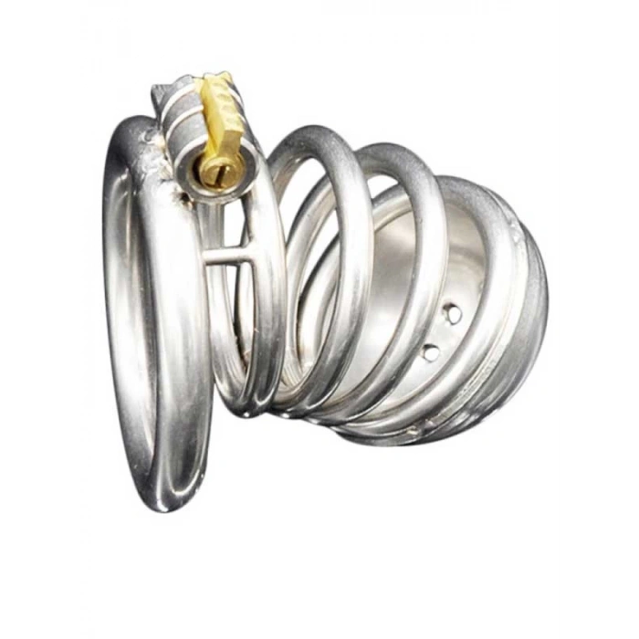 Eskişehir Erotik Shop BDSM Paslanmaz Çelik Penis Kafesi ModelNo6