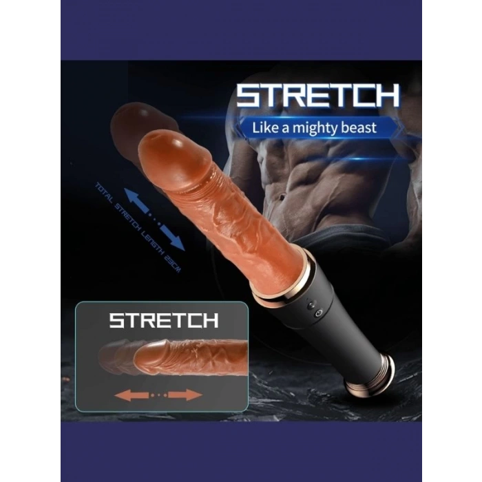 Eskişehir Erotik Shop Beyzbol Sopası İleri Geri ve Dil Vibratör