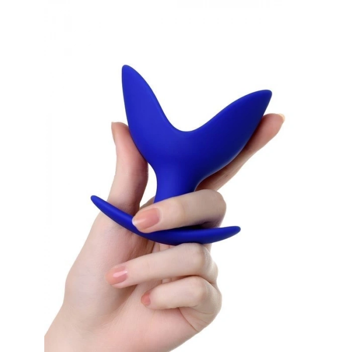 Eskişehir Erotik Shop Bloom Genişleyen Anal Plug Mavi 9,5 cm