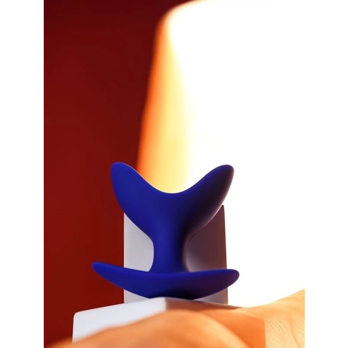 Eskişehir Erotik Shop Bloom Genişleyen Anal Plug Mavi 9,5 cm