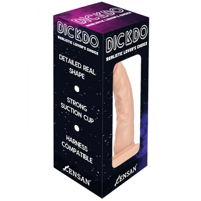 Eskişehir Erotik Shop Dickdo Gerçekçi Dildo Penis 18.5cm