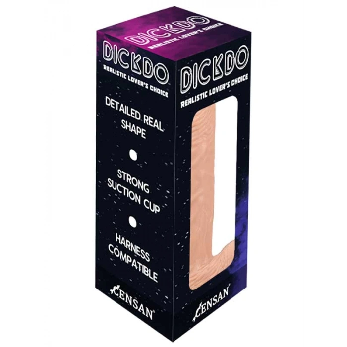 Eskişehir Erotik Shop Dickdo Gerçekçi Testisli Dildo Penis 24cm