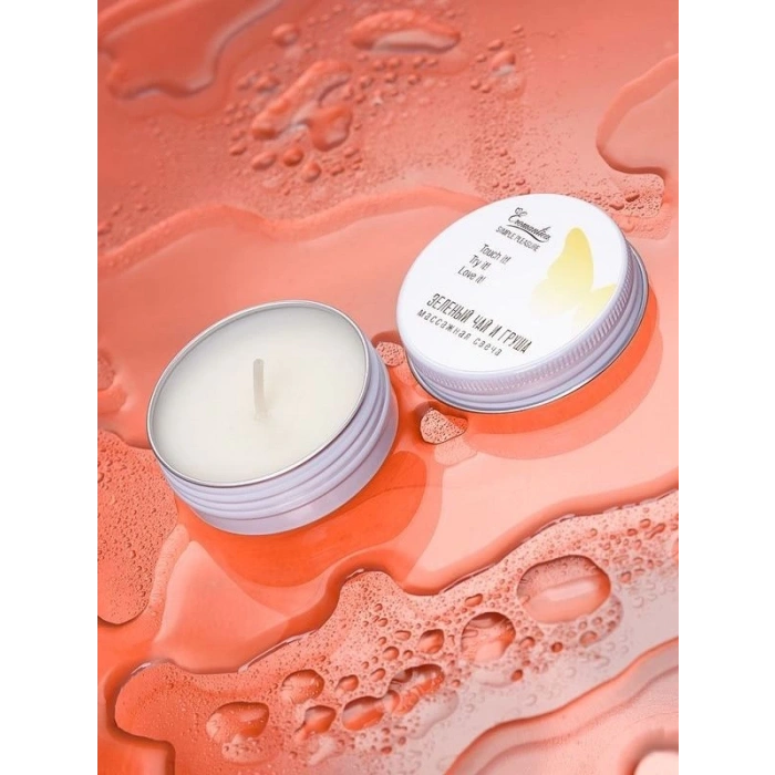 Eskişehir Erotik Shop Eromantica Masaj Mumu - Yeşil Çay ve Armut Aromalı