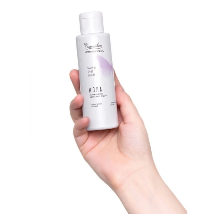 Eskişehir Erotik Shop Eromantica Soğutma Özellikli Kola Aromalı Masaj Yağı