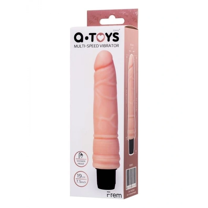 Eskişehir Erotik Shop Frem Realistik Vibratör TPE Ten 19 cm