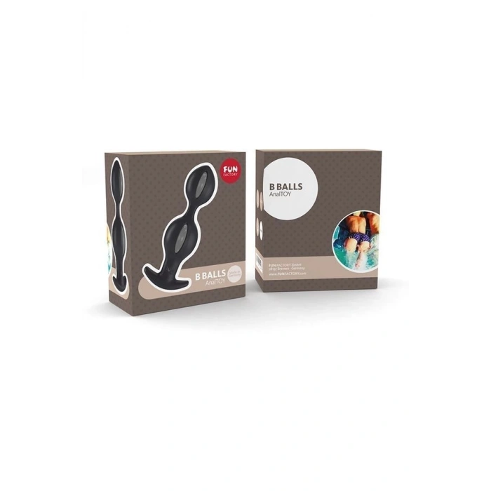 Eskişehir Erotik Shop Fun Factory B BALLS Siyah Anal Plug