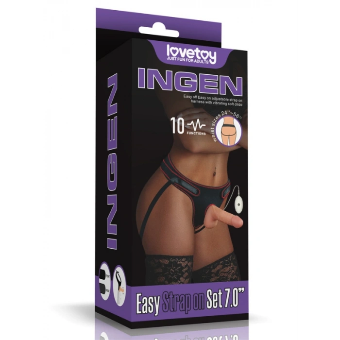 Ingen Easy Strapon Set 7 inç