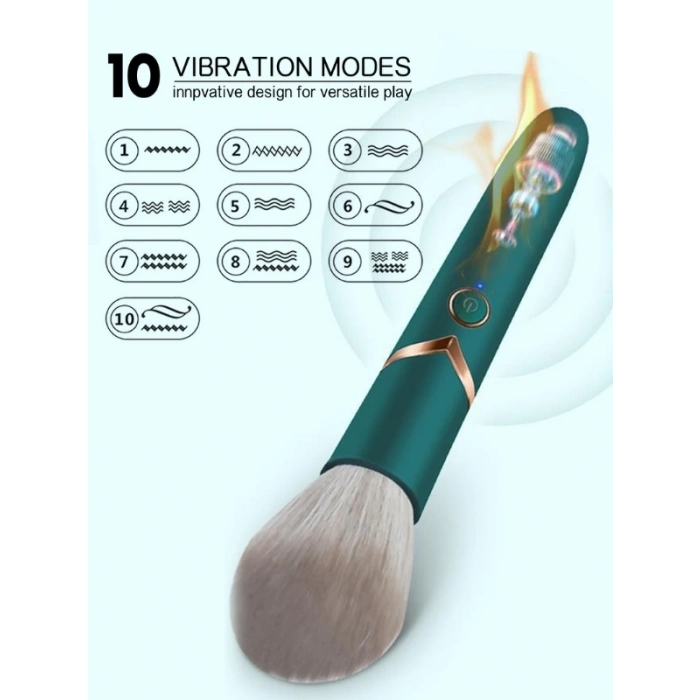 Titreşimli makyaj fırçası vibratör