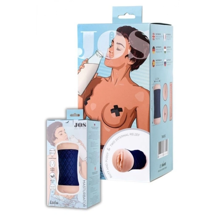 Eskişehir Erotik Shop Jos Lulu Çift Taraflı Mastürbatör