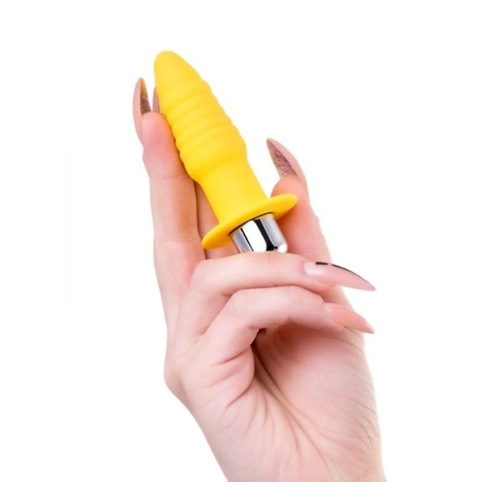 Eskişehir Erotik Shop Lancy Anal Plug Sarı,11 cm