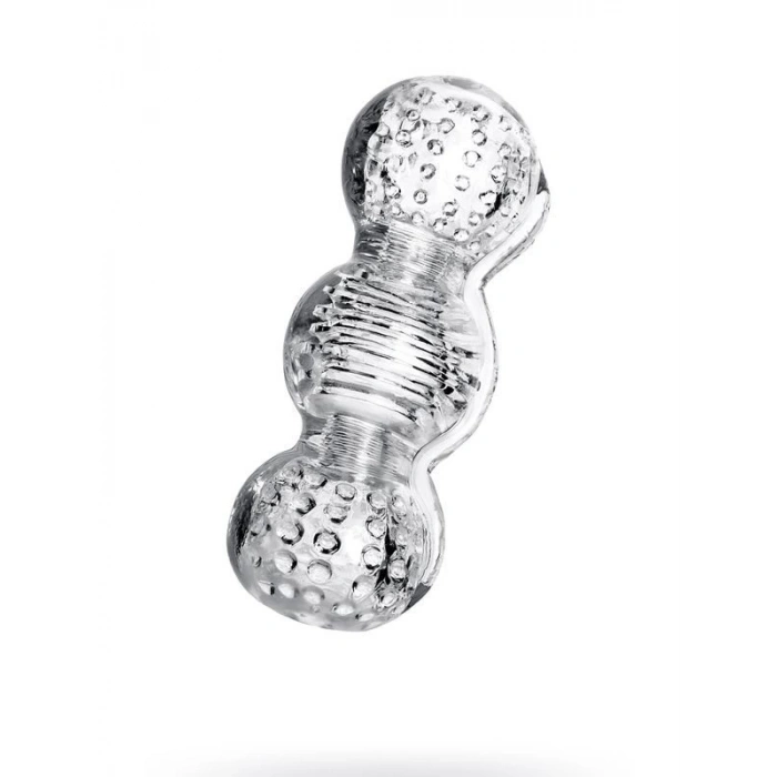 Eskişehir Erotik Shop Lingam Masturbator Rashmi, TPE, Şeffaf, 15,5 cm