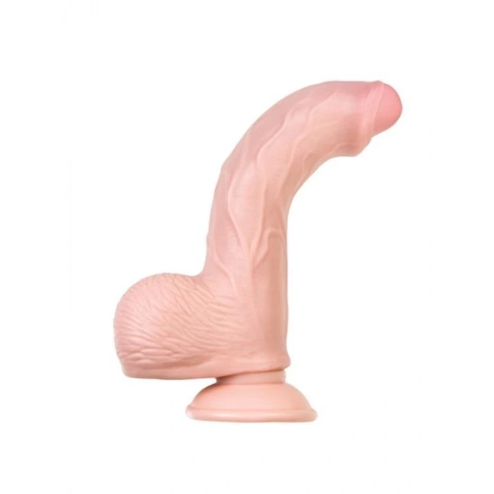 Eskişehir Erotik Shop My Babe Kıkırdaklı Deri Katmanlı My Sweety  21,5 cm Dildo