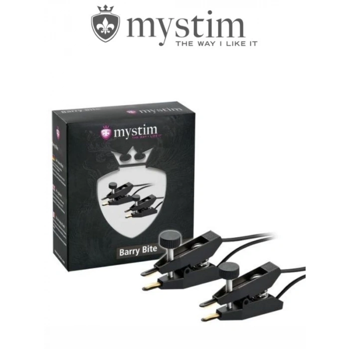 Eskişehir Erotik Shop Mystim Barry Bite Meme Kelepçeleri