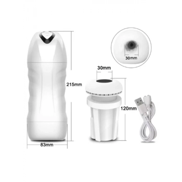 Eskişehir Erotik Shop Otomatik Vakumlu Erkek Mastürbatörü