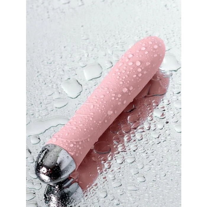 Eskişehir Erotik Shop PHYSİCS FAHRENHEİT Titreşimli Isıtmalı Vibratör Pembe 19 cm