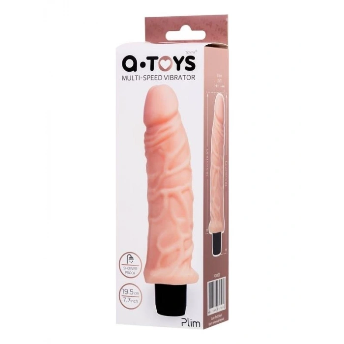 Eskişehir Erotik Shop Plim Realistik Vibratör TPE Ten 19,5 cm