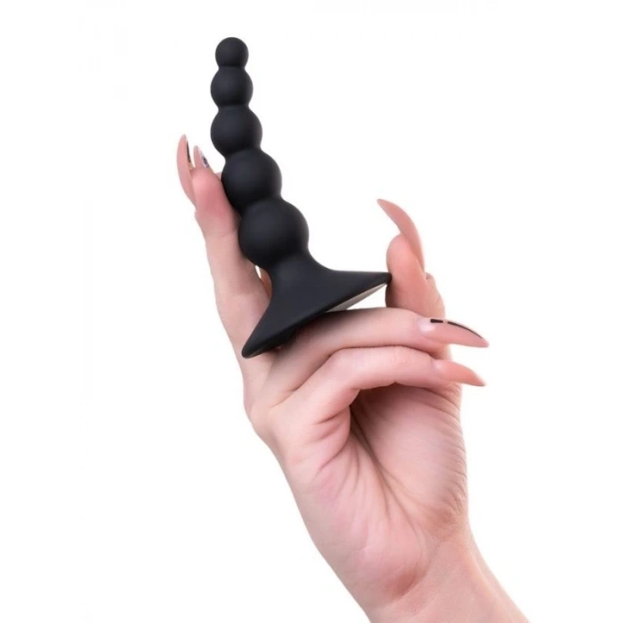 Eskişehir Erotik Shop POPO Bootes Anal Plug silikon siyah 10 cm