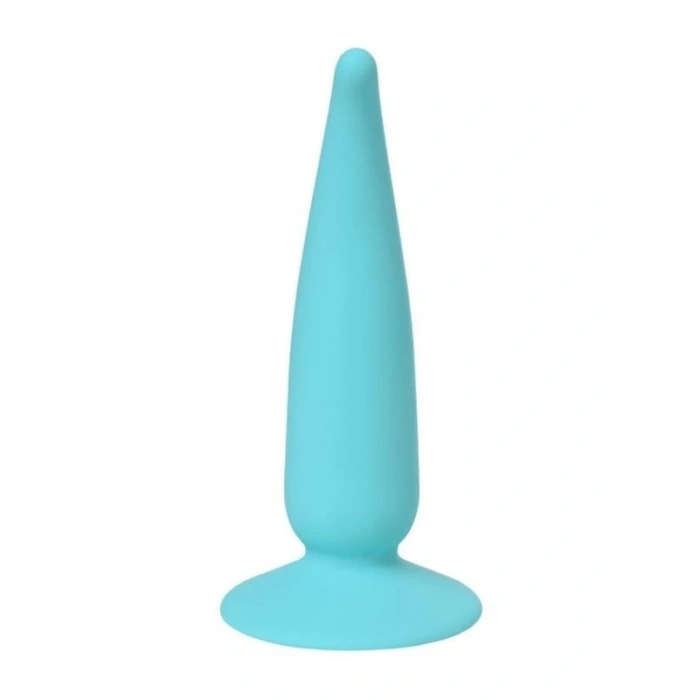 Eskişehir Erotik Shop Sarru anal kılıfı silikon mavi 12,5 cm 2,7 cm