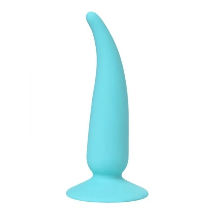 Eskişehir Erotik Shop Sarru anal kılıfı silikon mavi 12,5 cm 2,7 cm