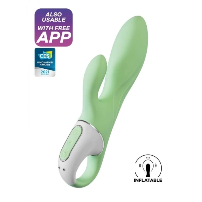 Eskişehir Erotik Shop Satisfyer Air Pump Banny 5 Telefon Kontrollü Anal Vibratör