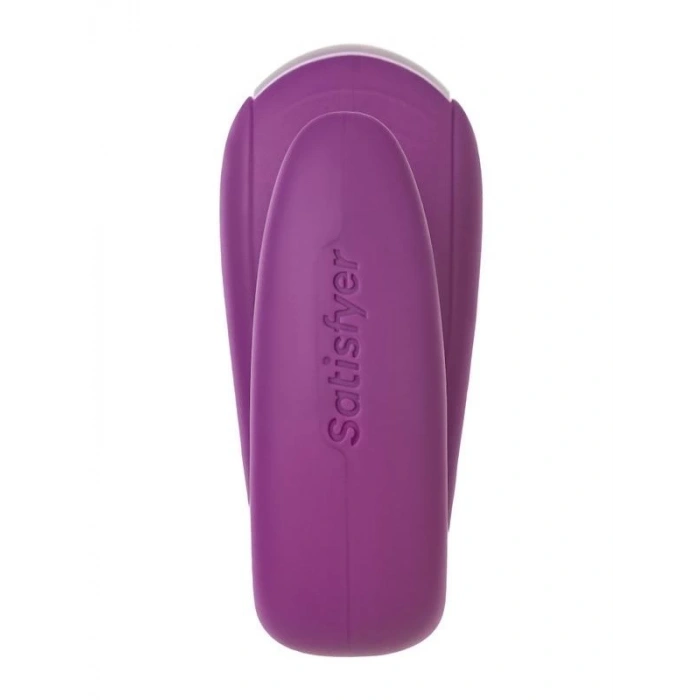 Eskişehir Erotik Shop Satisfyer Double Fun Telefon Kontrollü ve Uzaktan Kumandalı Violet Vibratör