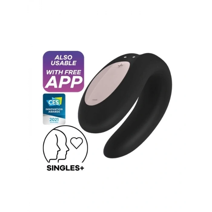 Eskişehir Erotik Shop Satisfyer Double Joy Telefon Kontrollü Giyilebilir Vibratör