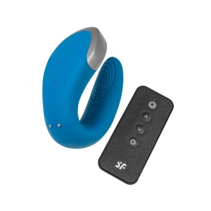 Eskişehir Erotik Shop Satisfyer Double Love Telefon Kontrollü ve Uzaktan Kumandalı Giyilebilir Vibratör