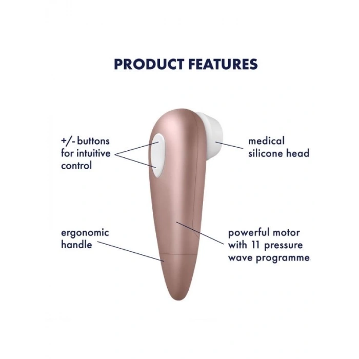 Eskişehir Erotik Shop Satisfyer Number One Vakum Dalgası Klitoral Vibratör