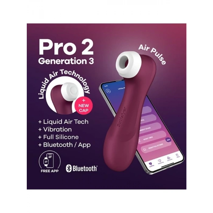 Eskişehir Erotik Shop Satisfyer Pro 2 Generation 3 Telefon Kontrollü Vibratör
