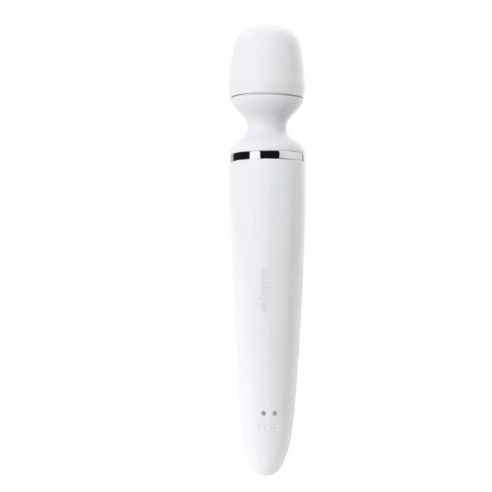 Eskişehir Erotik Shop Satisfyer Wand-er Woman Beyaz Vibratör 34cm