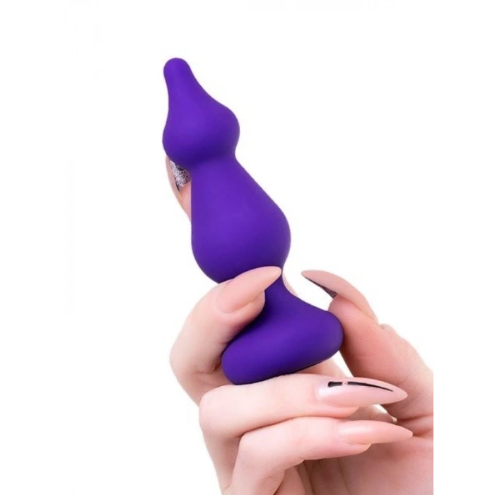 Eskişehir Erotik Shop  Sholt Anal Plug mor 10 cm