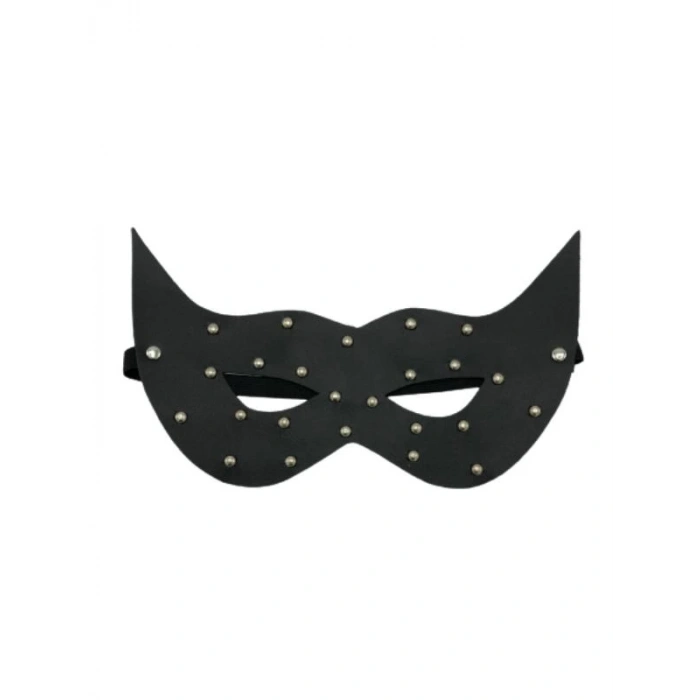 Siyah Deri Göz Maskesi