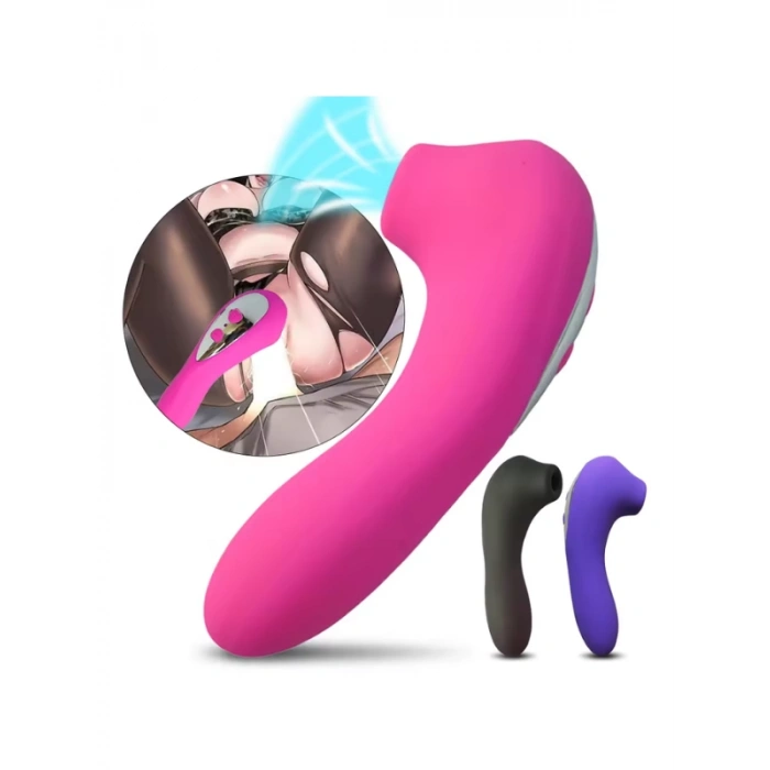 Eskişehir Erotik Shop Siyah Klitoral emiş vibratörü