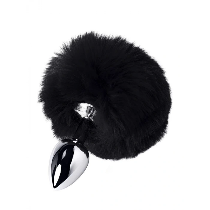 Eskişehir Erotik Shop Siyah Ponponlu Anal Tıkaç