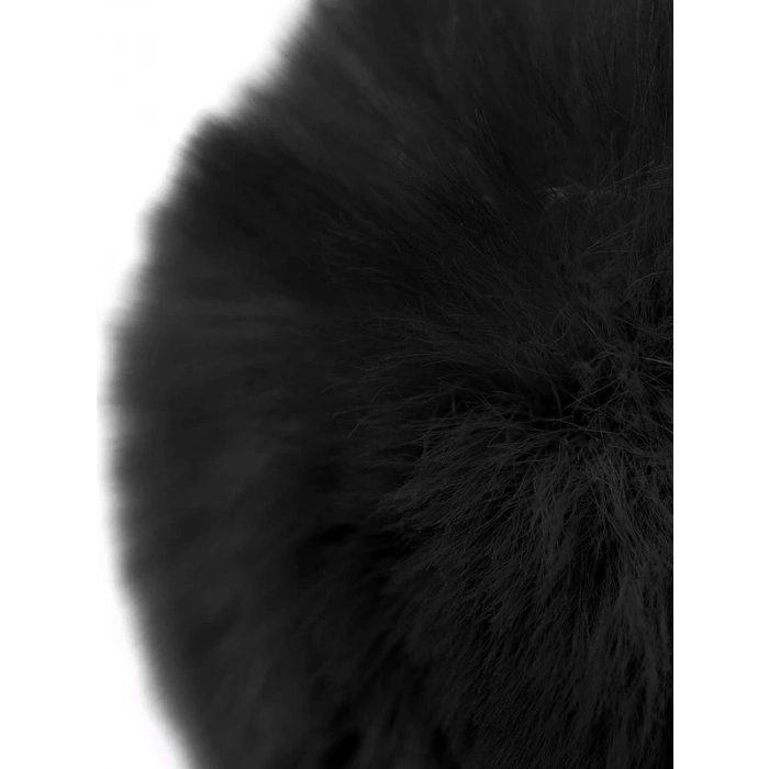 Eskişehir Erotik Shop Siyah Ponponlu Anal Tıkaç