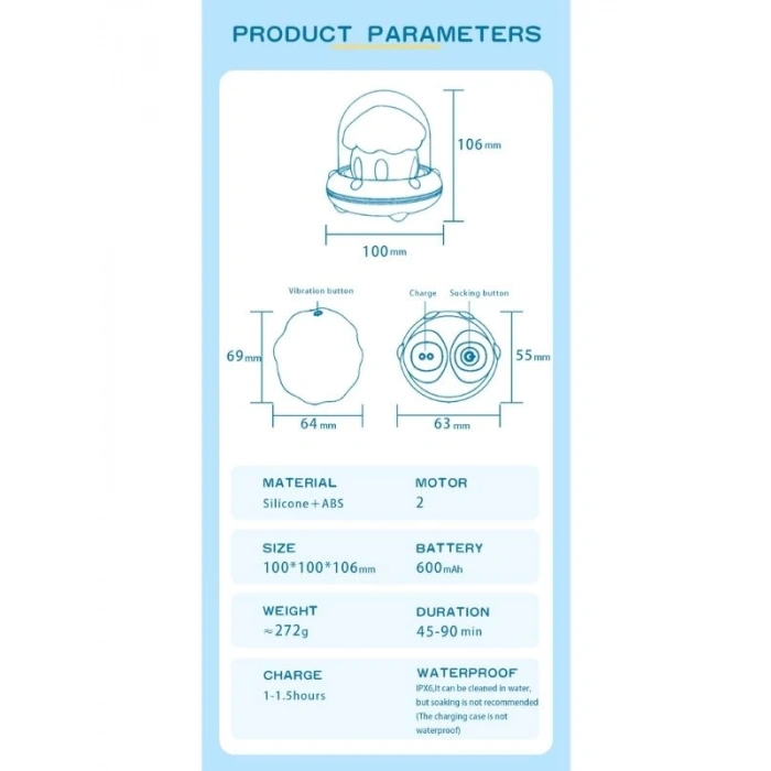 Eskişehir Erotik Shop SpaceElf suction & vibrator