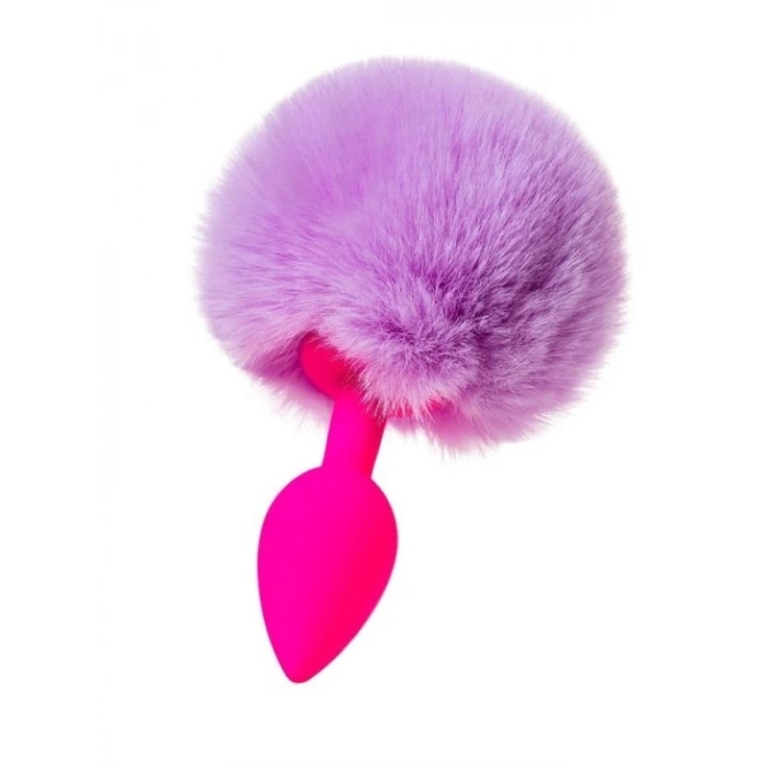 Eskişehir Erotik Shop Sweet Bunny Kuyruklu Anal Kılıf Pembe 13 cm 44 g