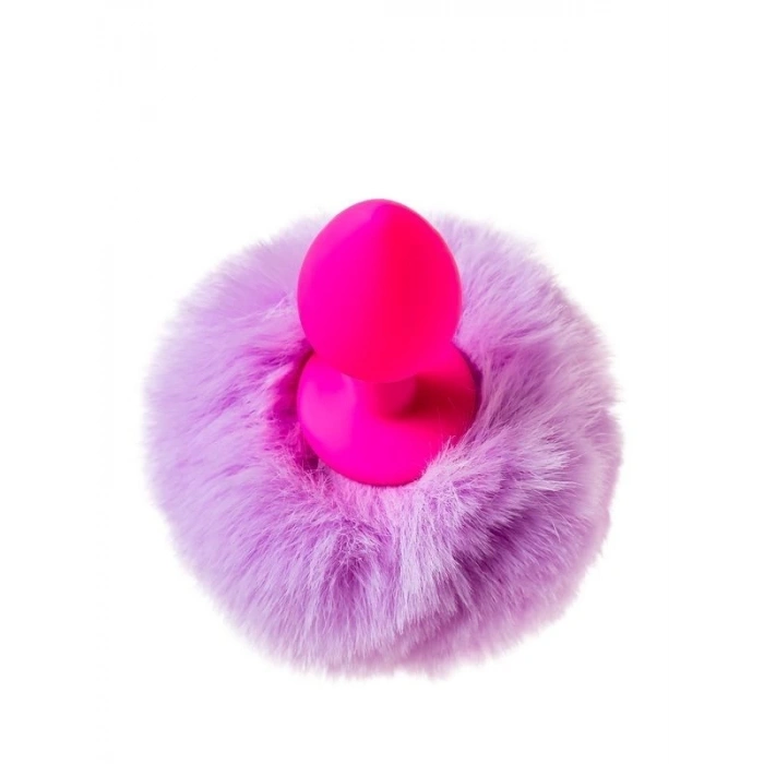 Eskişehir Erotik Shop Sweet Bunny Kuyruklu Anal Kılıf Pembe 13 cm 44 g
