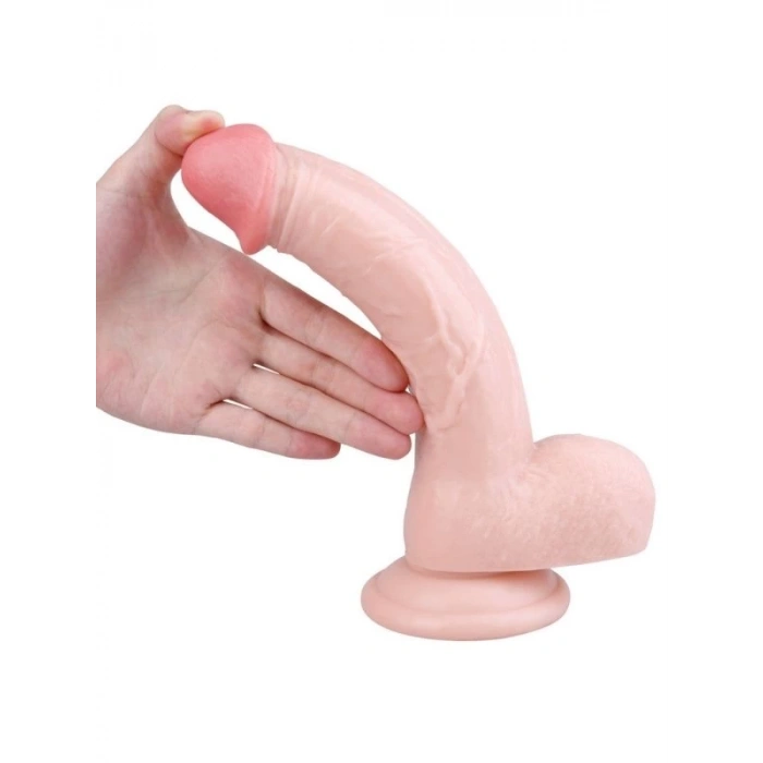 Eskişehir Erotik Shop Ten Rengi 24 cm Dildo Model No:1033