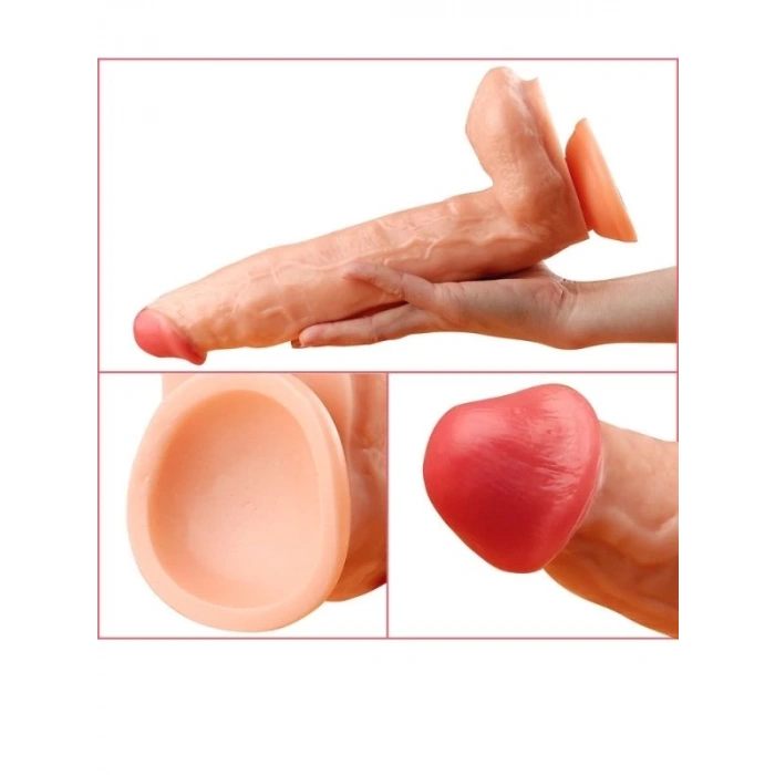 Eskişehir Erotik Shop Ten Rengi 32 cm Dildo Model No:1028