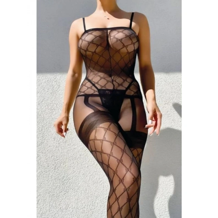 Eskişehir Erotik Shop Transparan Fantazi Vücut Çorabı Model No:50