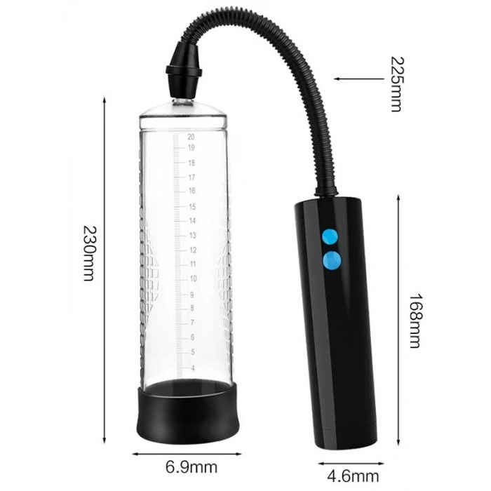 Eskişehir Erotik Shop USB Şarjlı Penis Pompası