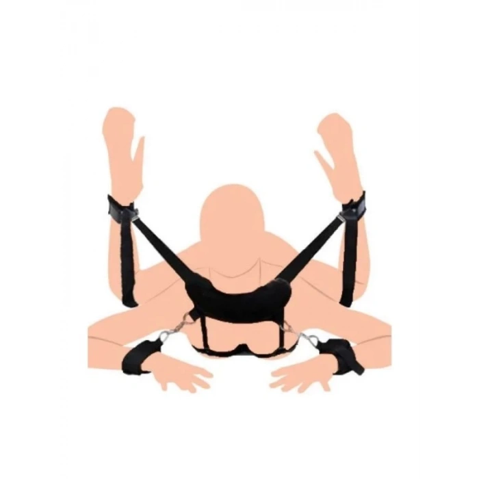 Eskişehir Erotik Shop Yastıklı El Ayak Bağlama Seti Mor