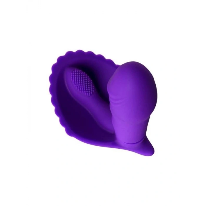 Eskişehir Shop Fash Klitoral Uyarıcılı Vibratör  mor 12 cm